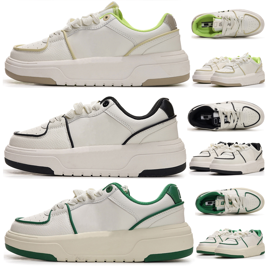 

Chunky Liner New York Shoes Series Lows Dad shoe Lightweight Heightening Thick Bottom All-match Casual Sports Jogging Shoes Leather White and Black Print, Color # 2