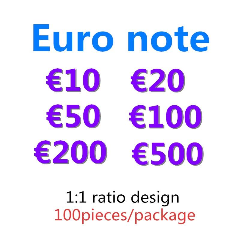 

Faux Copy 500 50 Games Toy Kids Billet 06 20 Money 100 200 Fake Euro Festive Party Prop Token Collections Gifts 10 Uoktb
