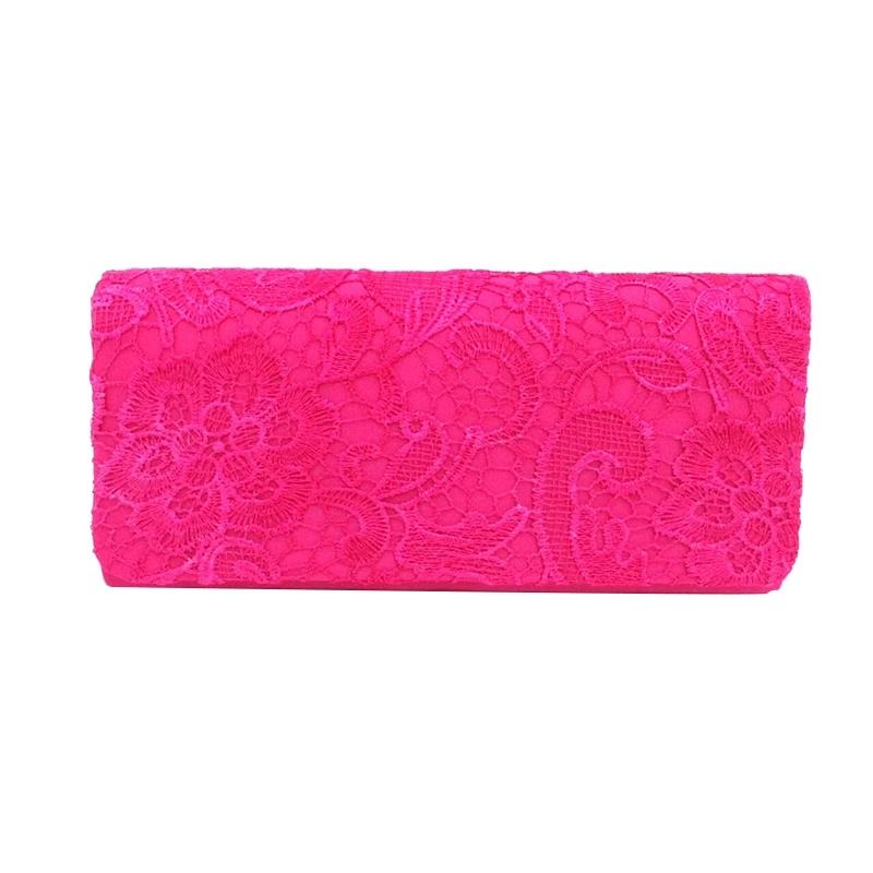 

Evening Bags Sexy Lace Flowers Trendy Design Women Clutch Bag Charming Bolsa Feminina Lady Night Club Party Elegant, Beige