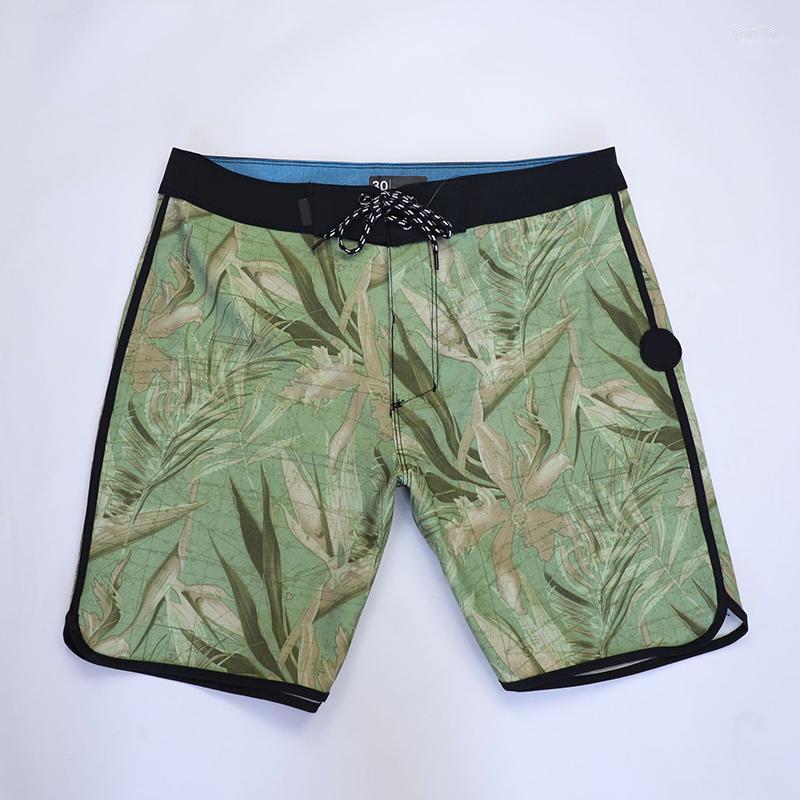 

Men's Shorts Summer Fashion Brand Men's Beach Trunks Waterproof Quick Dry Casual Swim Printed Vacation Board Diving SurfingMen's Naom22, Grn