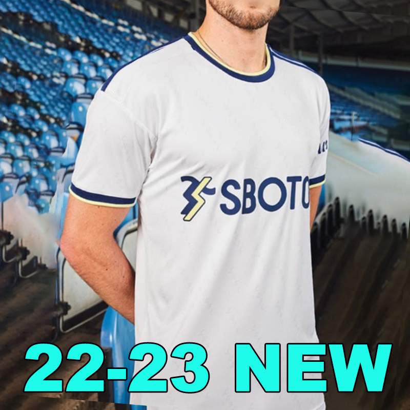 

22 23 BAMFORD Home away Soccer Jerseys RAPHINHA HARRISON Blue Shirt 2022 2023 Leeds Unitedes PHILLIPS JAMES MESLIER Uniforms Men kids baby football shirt, 22-23 home