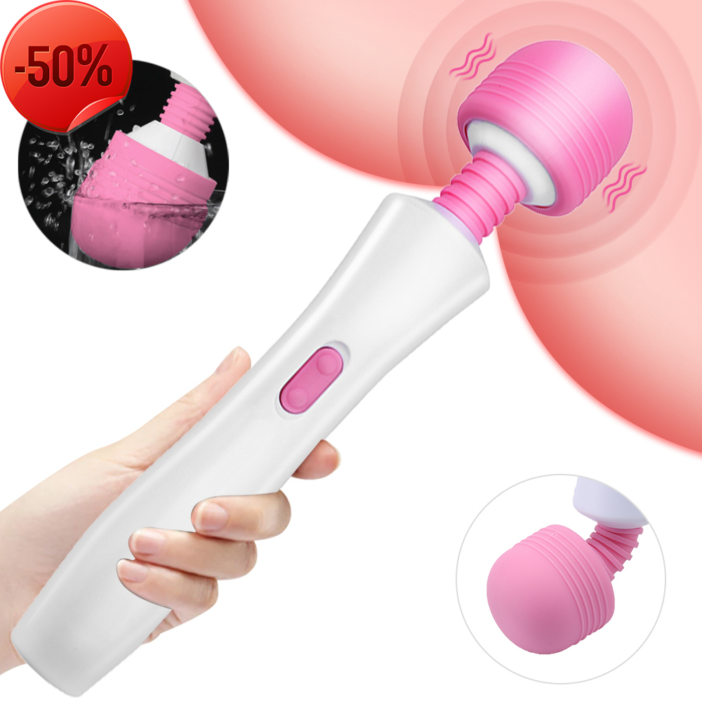 Av Vibrator Magic Wand Body Massager Clitoral Nipple Stimulator Muscle Relaxation Female Masturbator Erotic Sex Toys for Couples Sex shop for cou-image-768303187