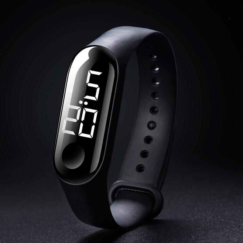 

Led Electronic Sports Luminous Sensor Watches Fashion 50m Waterproof Men Digital Wristwatches Mens
