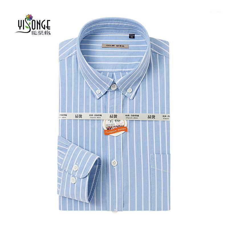 

Cotton Stripe Han Edition Of The Spring And Autumn Period Youth Leisure Students Cultivate Morality Shirt Men's Casual Shirts, See chart