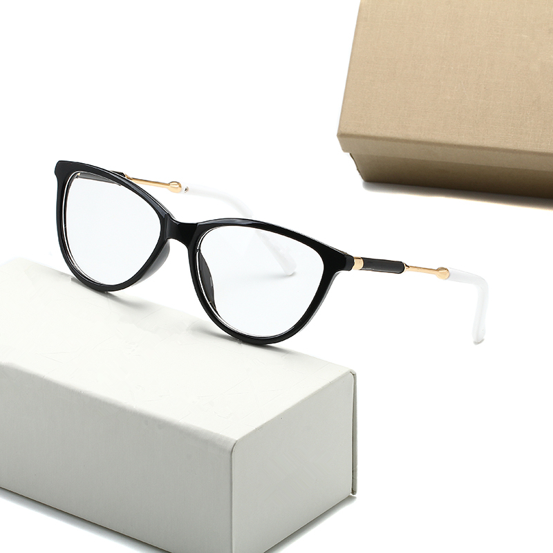 

Unisex Sunglasses Small Frame Cat Eye Designer Sun Glasses Vintage Men Women Clear Lens Flat Mirror Gafas