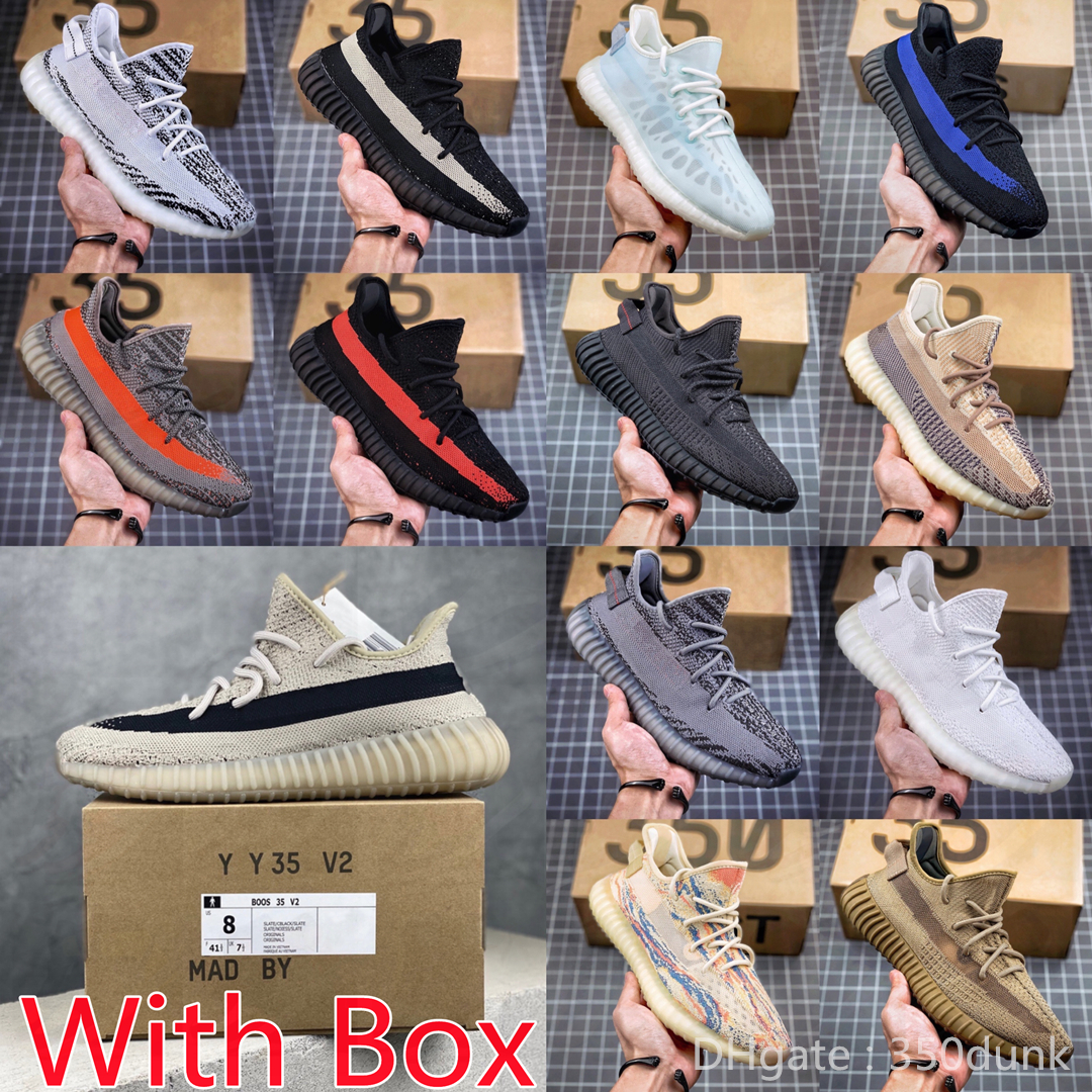 

2022 kanye'V2'V3'boots YEEZIES''BOOSTs''yezzies''350 Running Shoes Sesame Butter Semi-frozen Yellow Cream Zebra Mens Womens Sneakers fg, 33