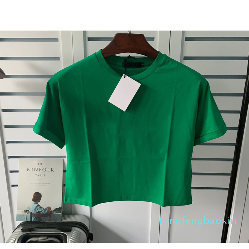 Designer Womens T-shirt Tee Spring and Summer loose slim Coat printing Shirts top solid color short sleeve shirt for women tops 2022