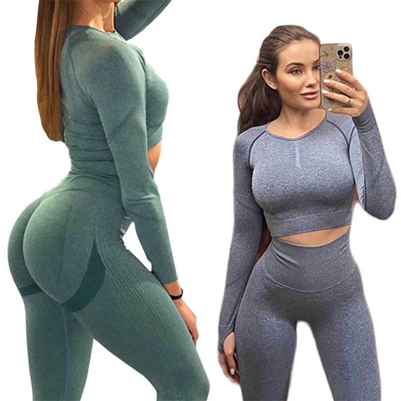 

Sports Suit Women Sportswear Fitness Set Yoga Clothing Sports Outfit Tracksuit Wear Gym Set Seamless Workout Clothes For Women 220812, Black shorts set