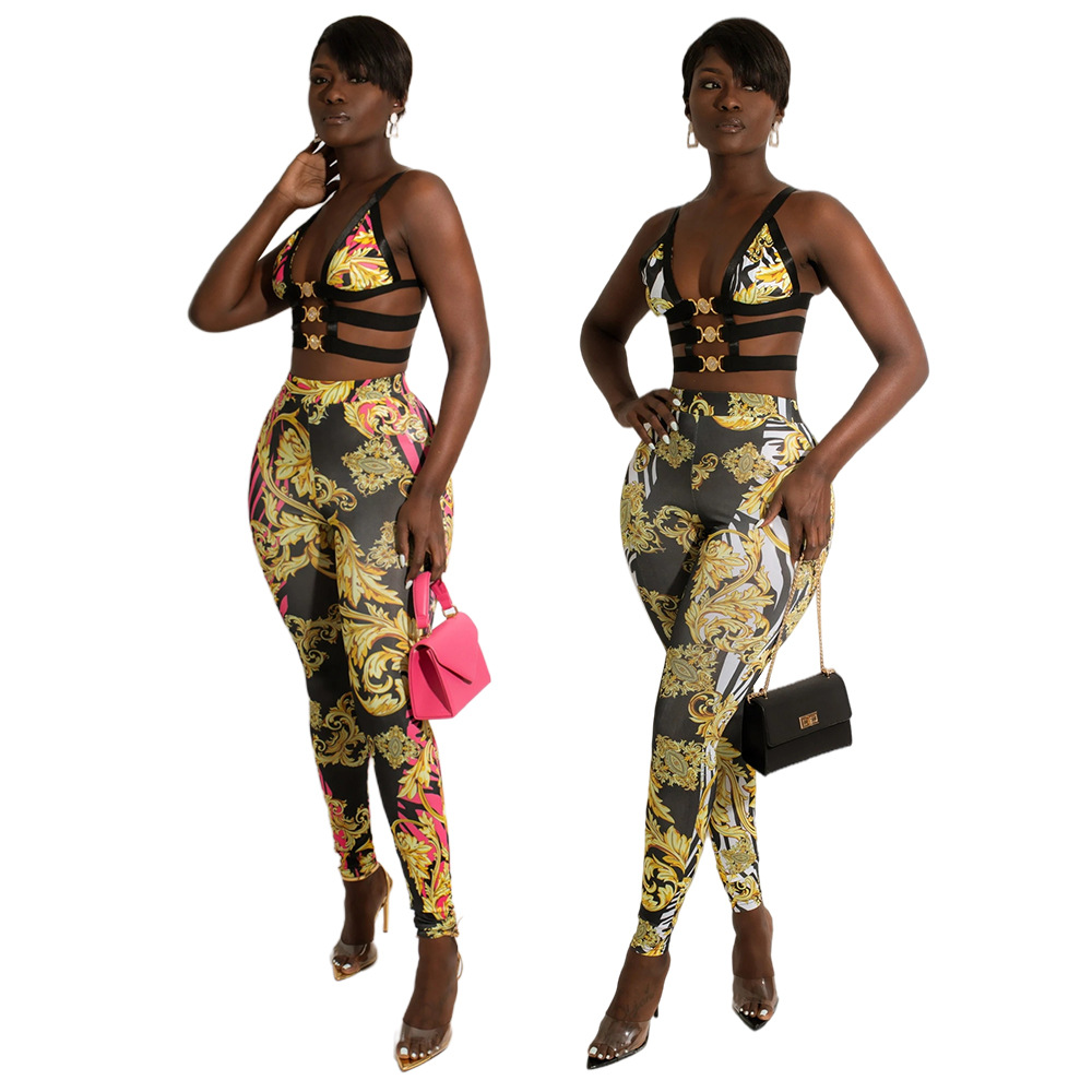 

women Dress Tees pants set womens Causal sporting Tracksuits vest Crops t-shirts trousers wear yoga high elastic fitness Fashion Ladies Sexy Two Piece Sets, V-6