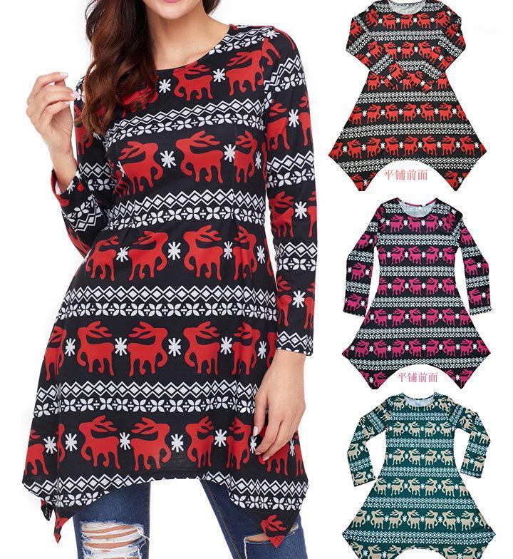 

Casual Dresses Christmas Party Dress Women Clothes 2022 Sexy Night Club Print Plus Size Mama Elegant Gothic, Sk1646-y
