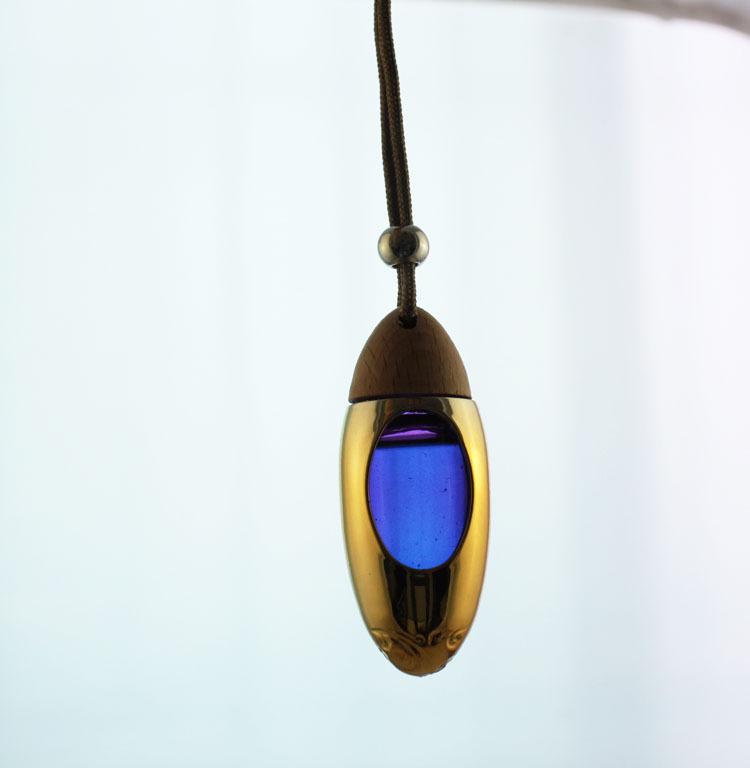 

Pendant Necklaces Blue Essential Oil Crystal Ornament #23752Pendant NecklacesPendant