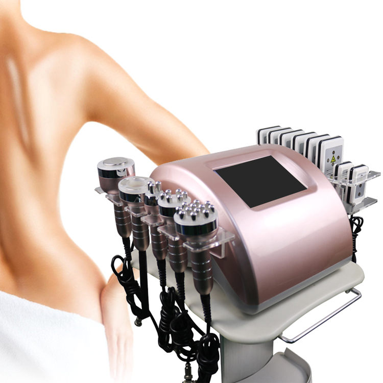 

Factory Price Multi-Function Immediate Effect Ultrasonic 6-1 Fat Cavitation Machine 80K