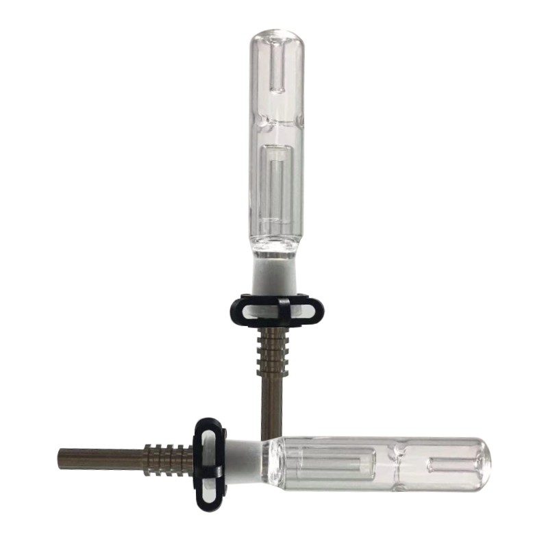 

Smoking Glass NC kit Straw Pipes Recycler Herb Wax Pipe Nails Tips Titanium Tip Mouthpiece For Hookahs Glass Bongs Water