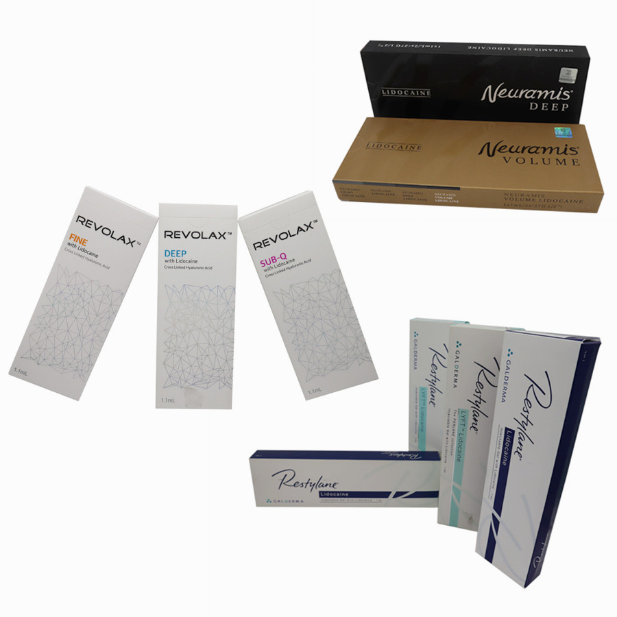 Articles de beauté Dermemal Fill Ha Restylane Neuramis Revolax Filler 1 ml 1,1 ml