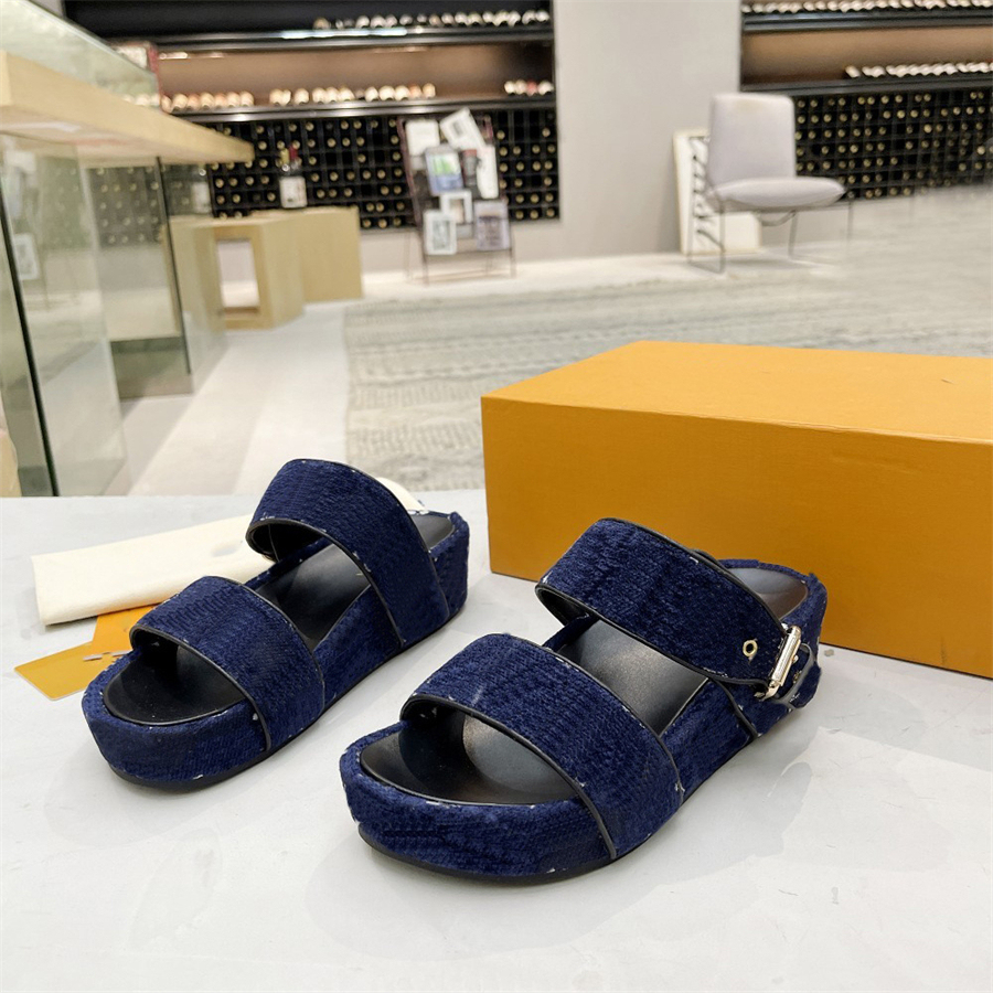 

High Quality Fashion Beach Shoes Summer Fashion Travel Platform Slippers Louiseity Slides Women Leather Letter Sandals Luxury Designers viutonity hdfgdddd
