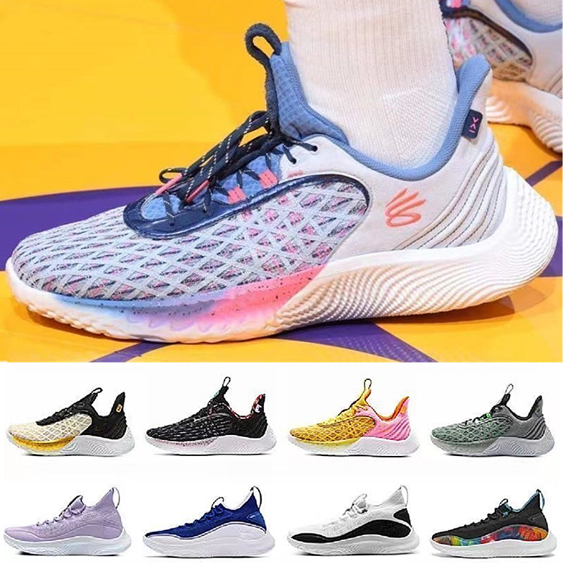 New Top Quality Stephen Curry 9 Basketball Casual Shoes steph Mens Curry 8 Gold/Championship MVP Finals training Sneakers Womens Outdoor Sports R