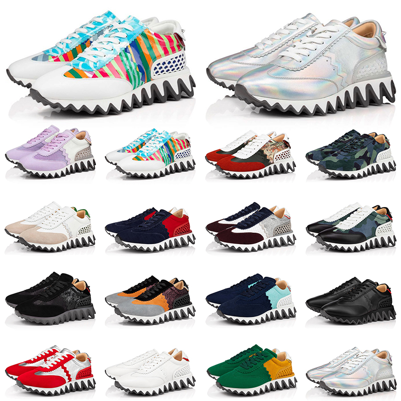 

Luxury Designer Casual Shoes Men Women Loubishark Strass Sneakers Outdoor Sports Mens Trainers size 36-47 with box Multi-color, Item #18