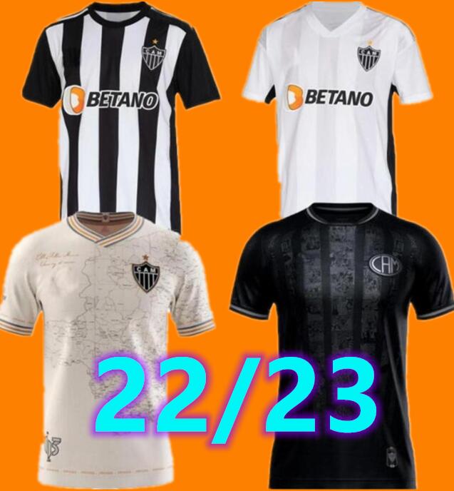 

22 23 Atletico Mineiro Home soccer jersey 2022 VARGAS M.ZARACHO SASHA ELIAS 113 special edition Shirt Away white KENO MARQUINHOS GUGA 3rd Football uniform, Wh22/23 home