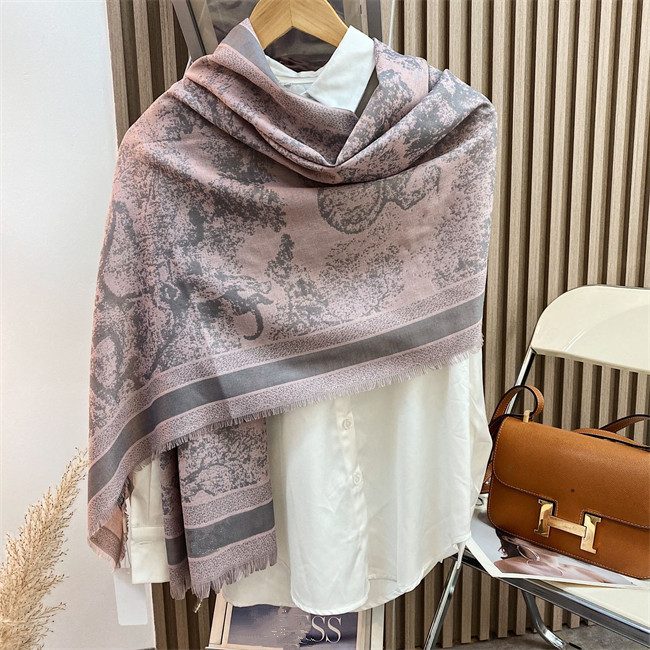 

Designer Scarves Luxury Letters Print Floral Silk Scarf for Women Fashion Twill Scarve Long Scarves Shoulder Head Wraps