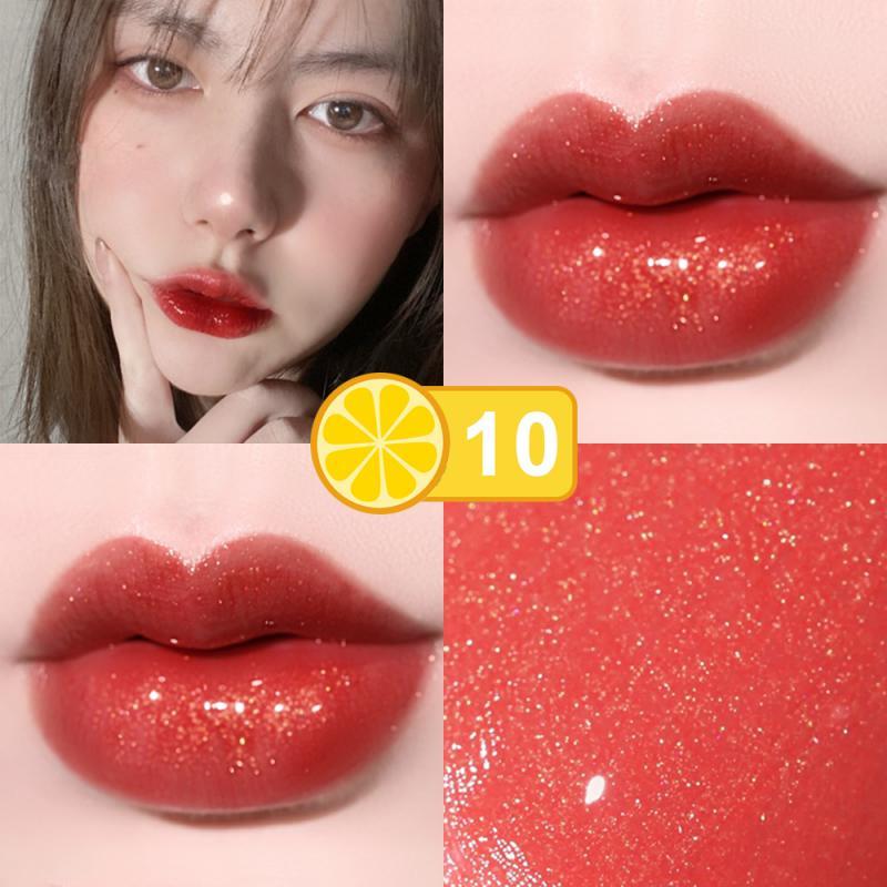 

Lip Gloss Colors Glaze Velvet Matte Air Set Waterproof Long Lasting Lipstick Sexy Red Tint MakeupLip, 03