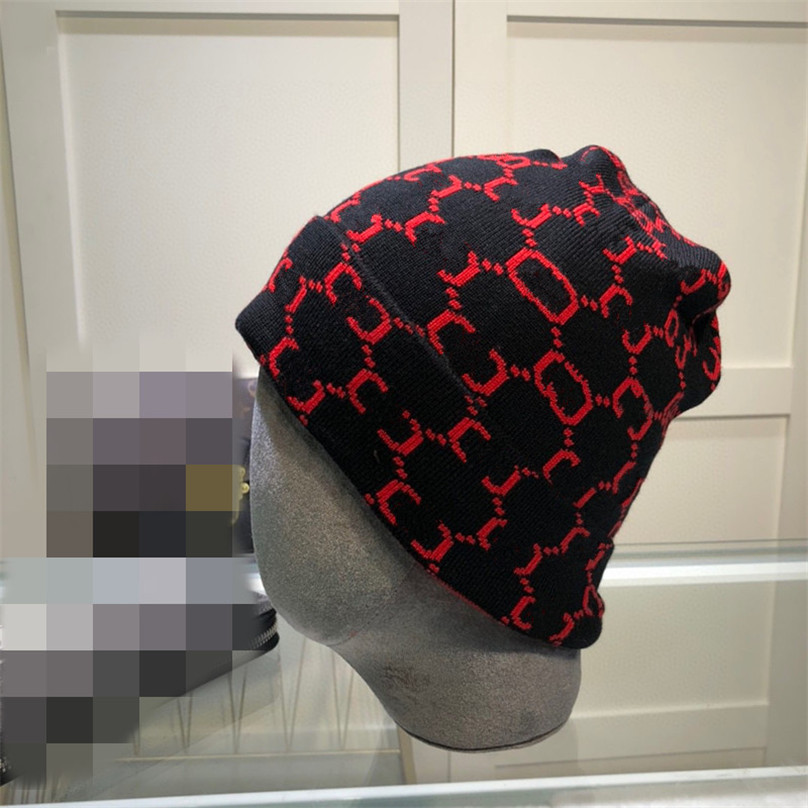 

Knitted Hat Beanie Cap Designer Skull Caps for Man Woman Winter Hats 8 Color, No