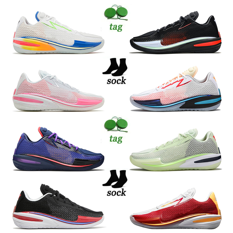 

High Quality Zooms GT Cut Mens Womens Basketball Shoes Low Sneakers Mesh Black Hyper Crimson Think Pink Blue Void Purple Red Team USA Breathability Sneakers, C19 rawdacious
