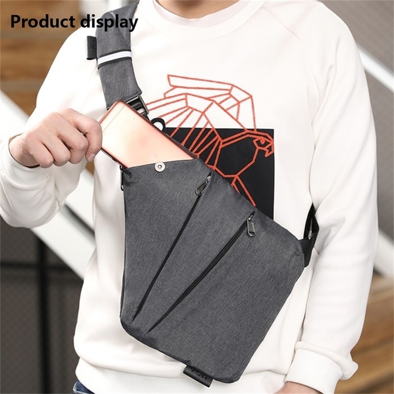 

Burglarproof Shoulder Bag New Women Left & Right Rain Durable Gray Classical Bag Waterproof Personal Shoulder Pocket Bags 201119, Beige