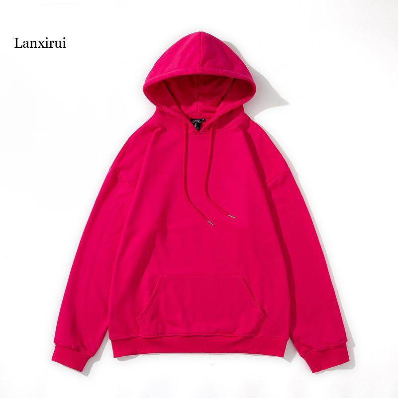 

Men's Hoodies & Sweatshirts Men Oversized Solid Color Hoodie Sweatshirt Casual Fashion Long Sleeve Pullover Hip Hop Streetwear Couple Tops 1, Black