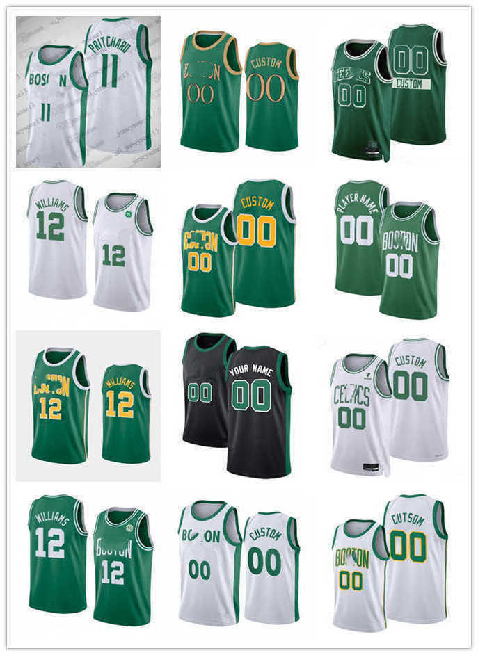 

75th Custom Men Women youth Boston''Celtics''11 Payton Pritchard Josh 30 Sam Hauser 44 Williams III 12 Grant Williams Basketball Jerseys, Color7
