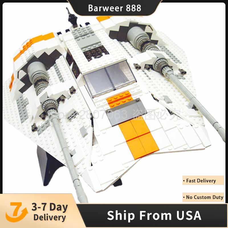 

Building Blocks Bricks Toys 10129 Star Movie Ultimate Collector's Series UCS Snowspeeder Super Destroyer 05084