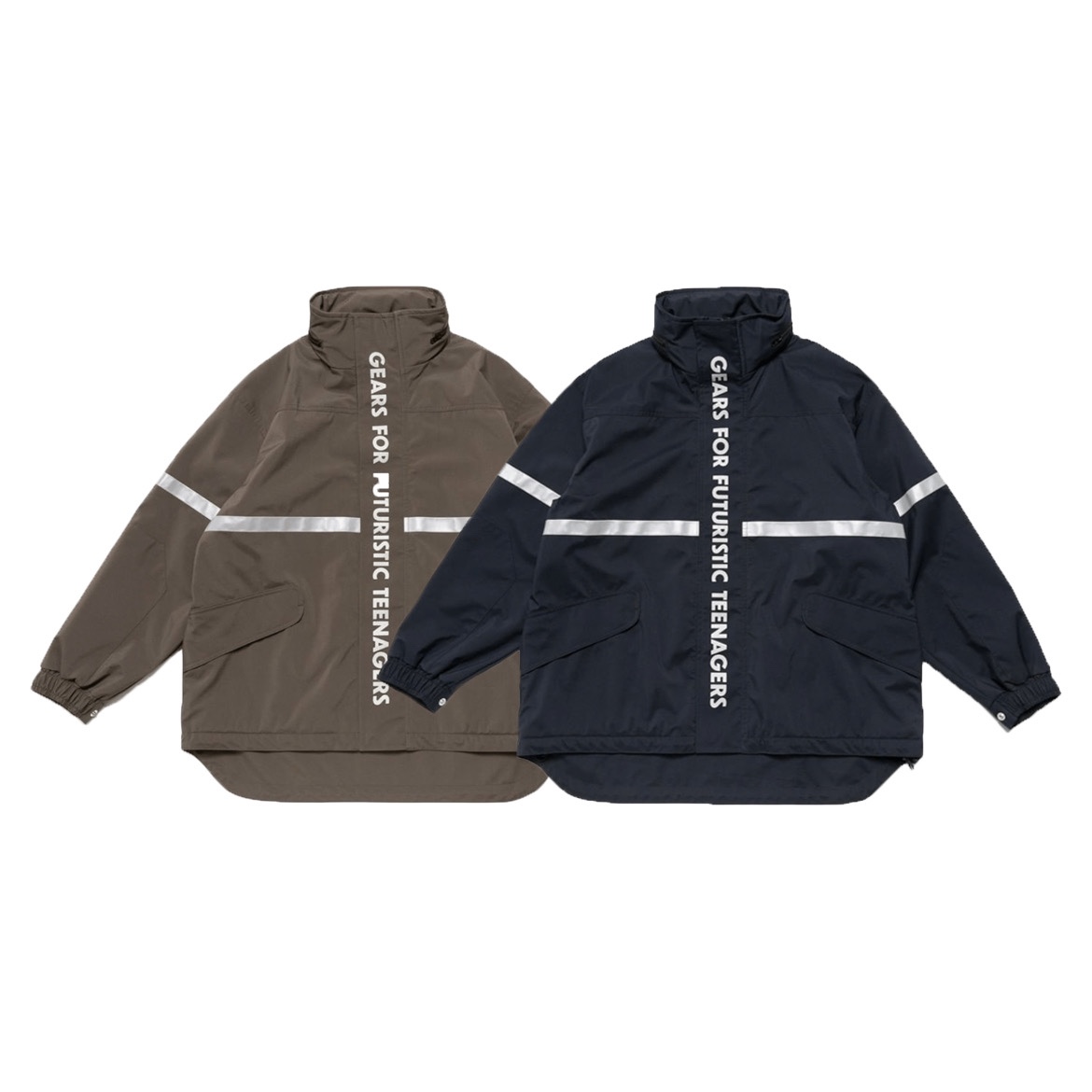 

Men's plus size Outerwear & Coats Jacket Embroidered Leather Navy Jackets High Street Loose 23ss