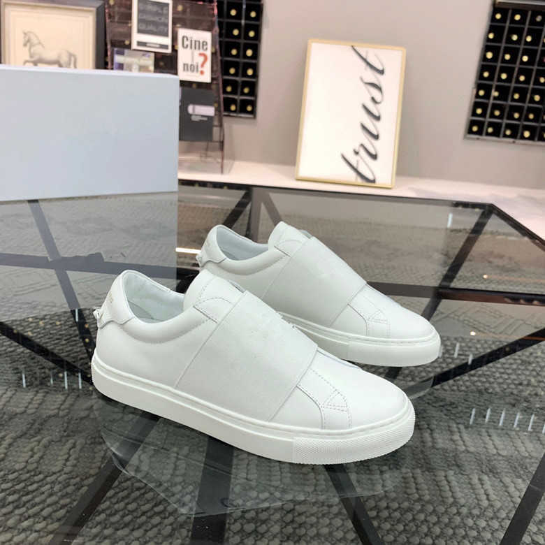 

2022 Top Quality Mens Womens Casual Shoes Fashion Sneakers White Leather Flat Outdoors Daily Dress Party Size EUR 35-46 With Box Shoes, Customize
