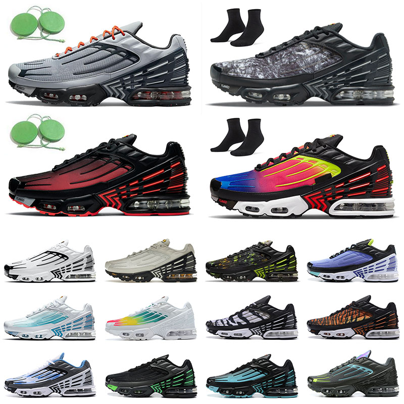 

WITH BOX designer Original OG Plus 3 Tn Running Shoes Rainbow Tiger Red Symbol Topography Pack Outdoor Graphic Prints Hyper Blue Sneakers Obsidian Men Women Trainers, 39-46 wolf grey
