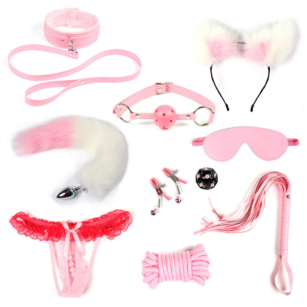 

Designers Adult Fun Products Sm Dog Slave Fox Tail 10 Piece Bundle Set Dice Alternative Toys 157V