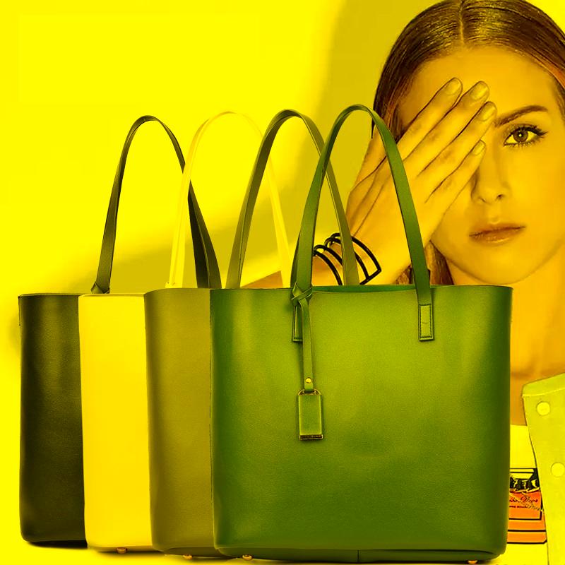 

Evening Bags Women PU Shoulder Bag Ladies Casual Water Proof Tote Soft Crossbody Books Solid Color Female Handbag Shopping BagsEvening, Black