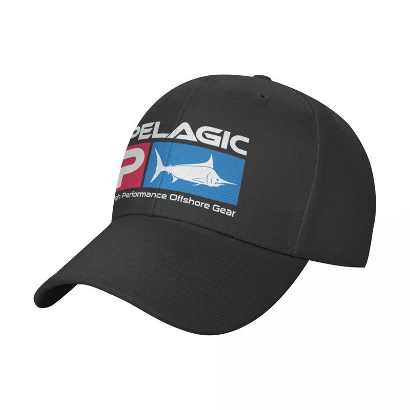 

Pelagic Fishing 769 Baseball Cap Peaked Cap Men's Hat Women's Cap Sun Visor Luxury Hat Brand Men Caps 220531, Black