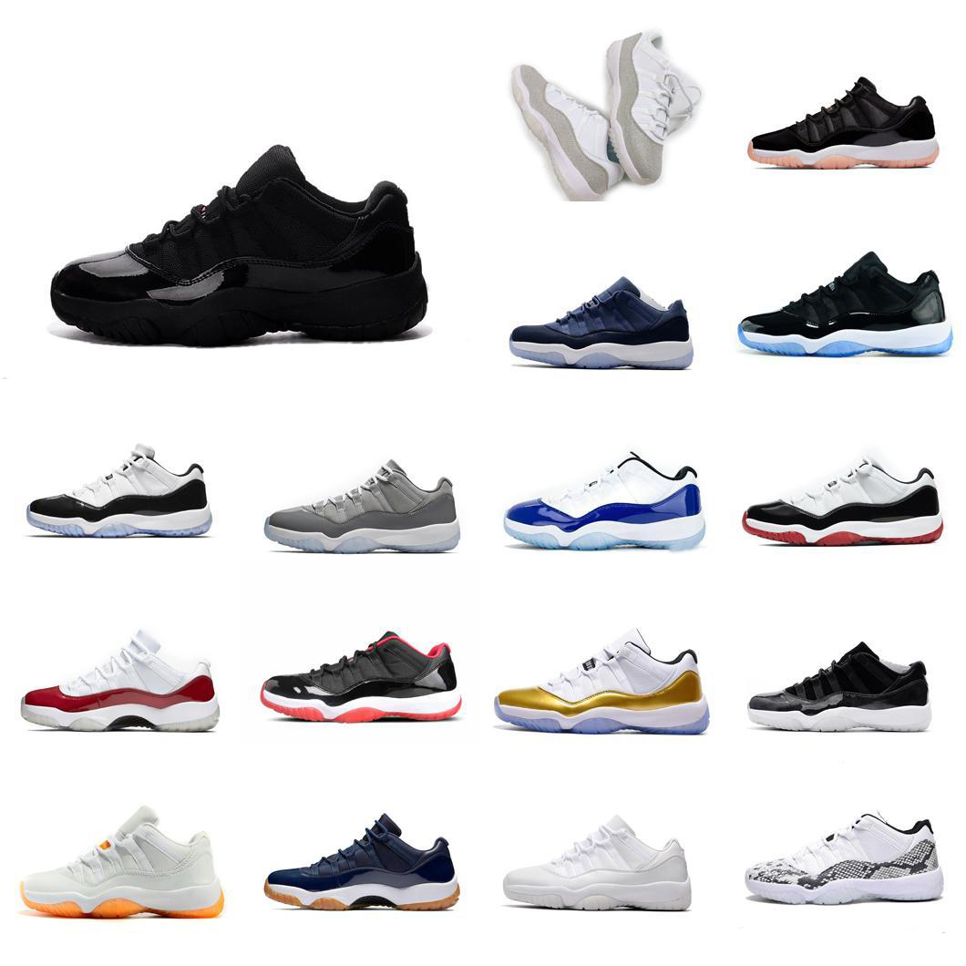

Retro womens jumpman 11 xi low basketball shoes mens 11s lows sneakers prom night black Barons Easter Cool Grey lebron 19 tennis, 5#