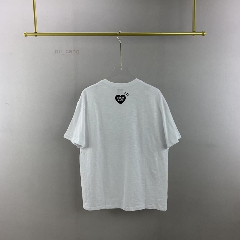 

Print 22SS Cartoon T Shirt Men Women Cotton Top Tees Fashion Summer, Black