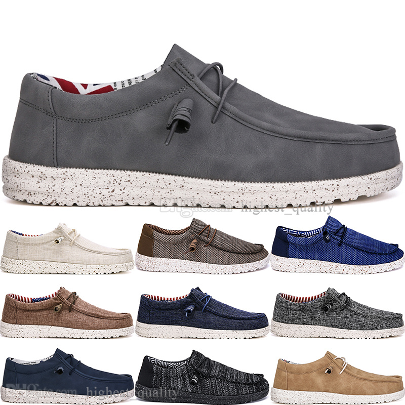 

1169 Spring New Fashion British style Mens Canvas Casual Shoes Man Hundred Leisure Student Men Lazy Drive Overshoes Outdoor Comfortable Breathable Big Size EUR 40-48, 10