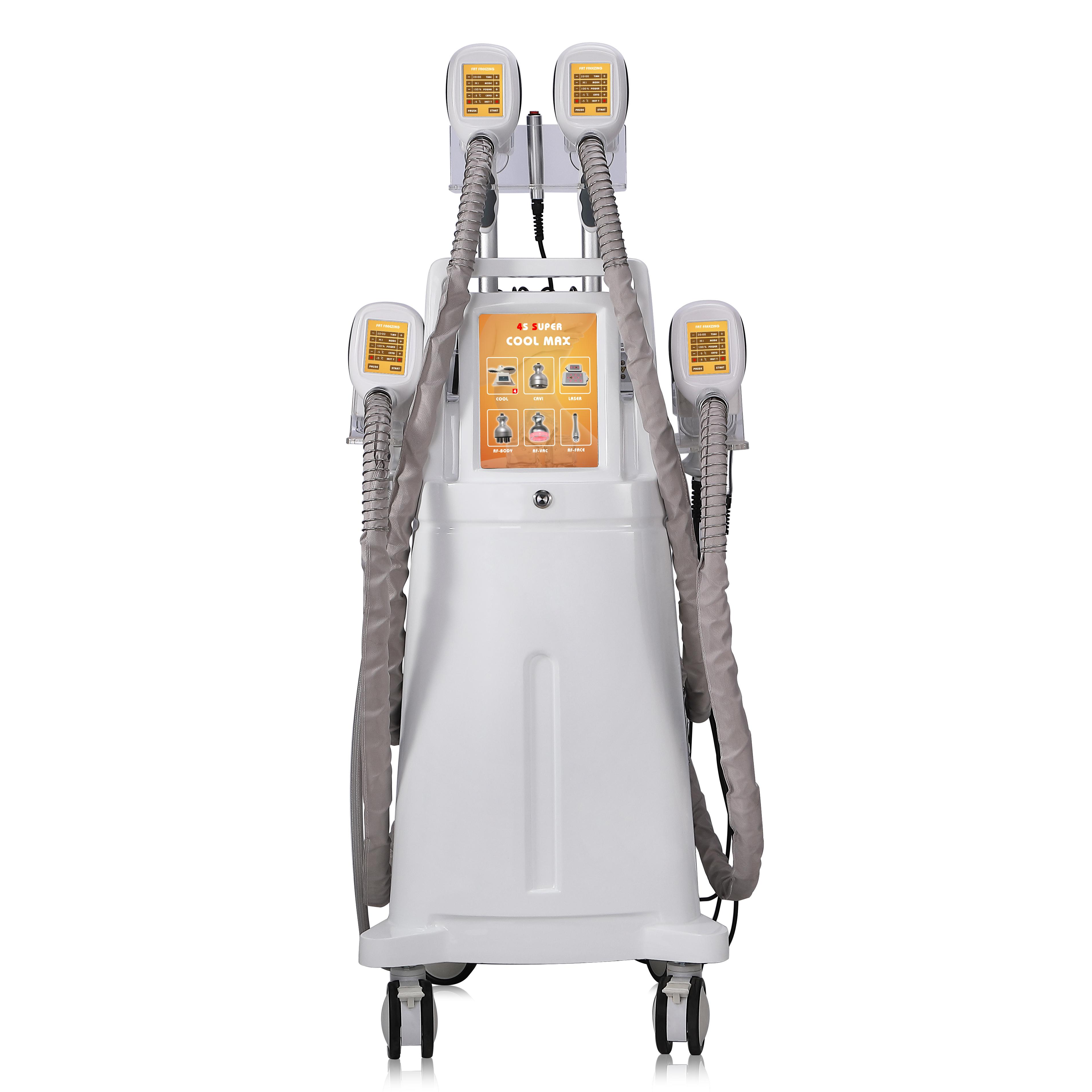 

Factory Outlet 4 Cryo Handle Cryolipolysi Fat Freezing Cryogenic Body Slimming Cryolipolysie Machine