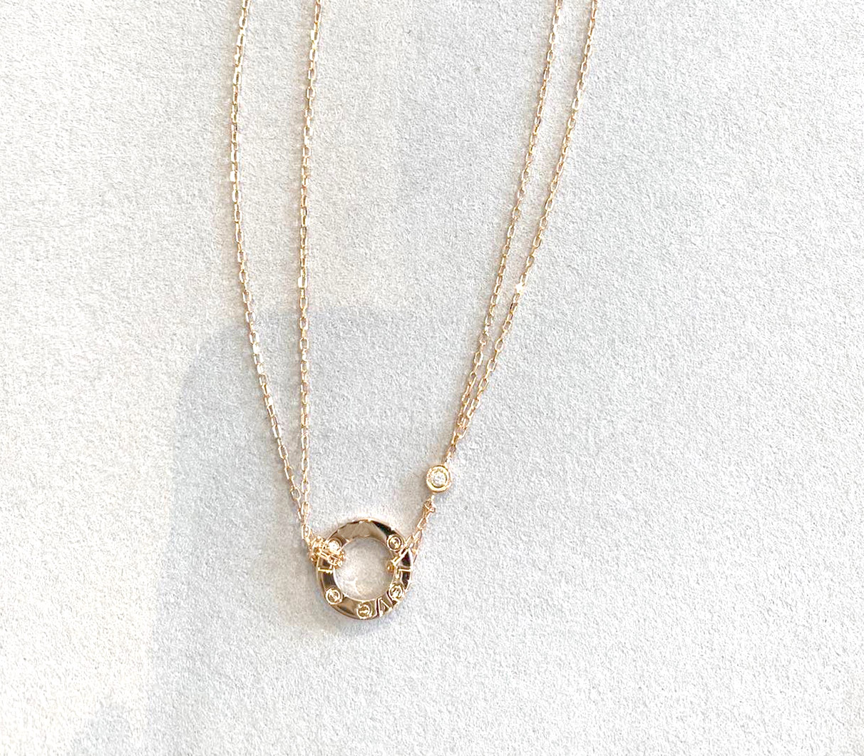 2022 V gold material luxury quality Charm pendant necklace with diamond in three colors plated for women wedding jewlry gift have box stamp PS419