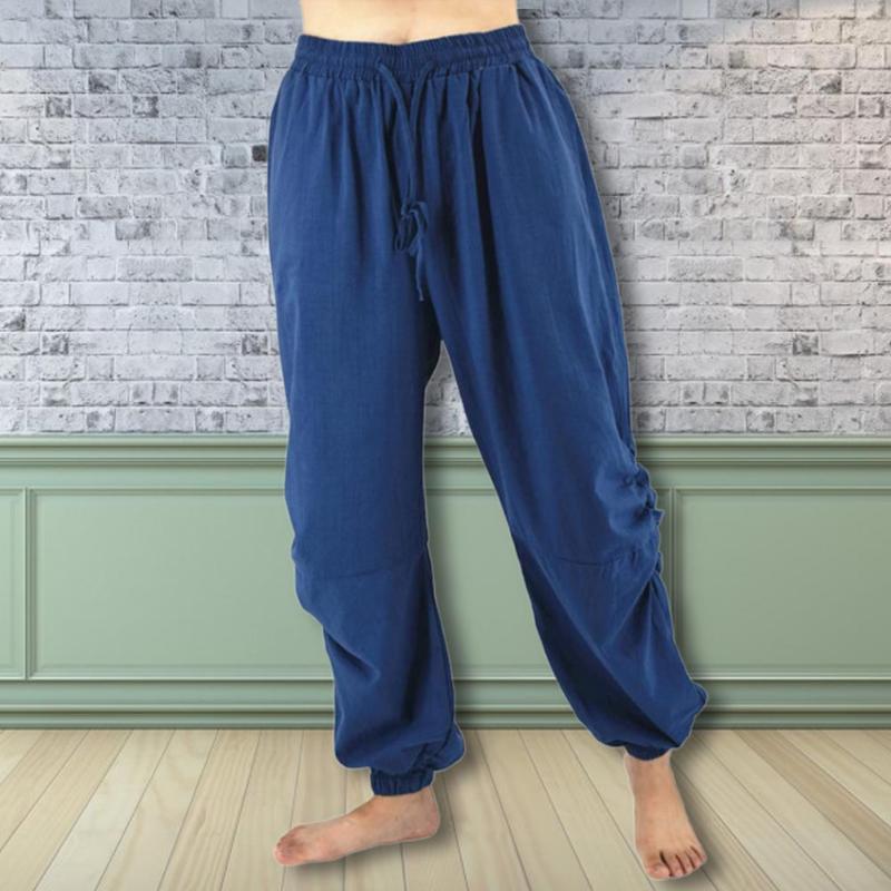 

Men's Pants Excellent Drawstring Super Soft Washable Baggy Men Summer Joggers Pencil PantsMen's, Black