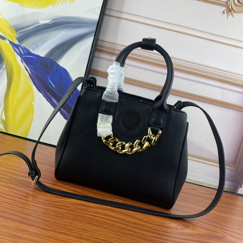 

Latest Handbag Women Crossbody Bag Tote Shoulder Bags Gold Metal Head Cowhide Genuine Leather Adjustable Strap Plain High Quality Lady Handbags, Red