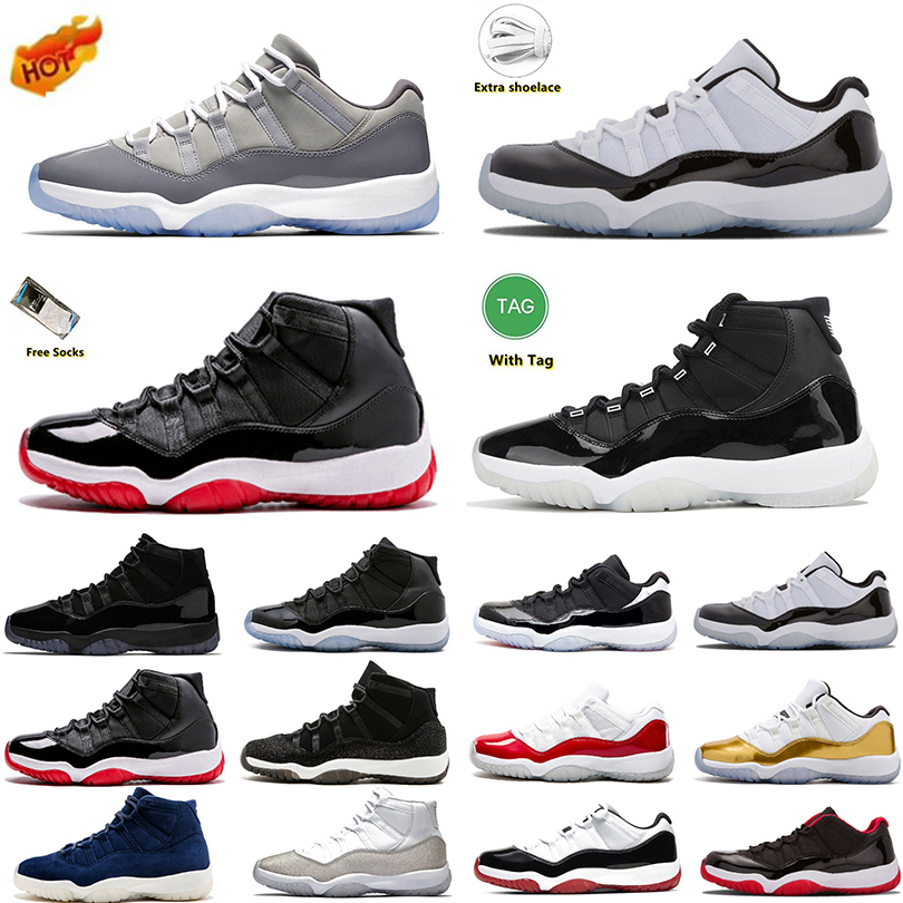 

Jumpman 11 11s men basketball shoes women University Blue Red Thunder Black Cat Sail White Oreo Bred Patent Dark Mocha mens outdoor sports sneakers, Item#32