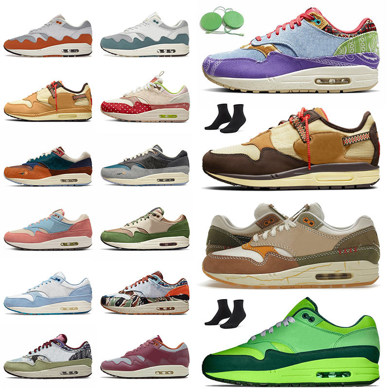 

Big Size US 13 MX 1 87 Running Shoes Won Ang Men Women Sports Jogging Trainers Kasina Oregon Duck 1s Treeline Concepts Sneakers Wheat Wabi, B20 og anniversary 36-45