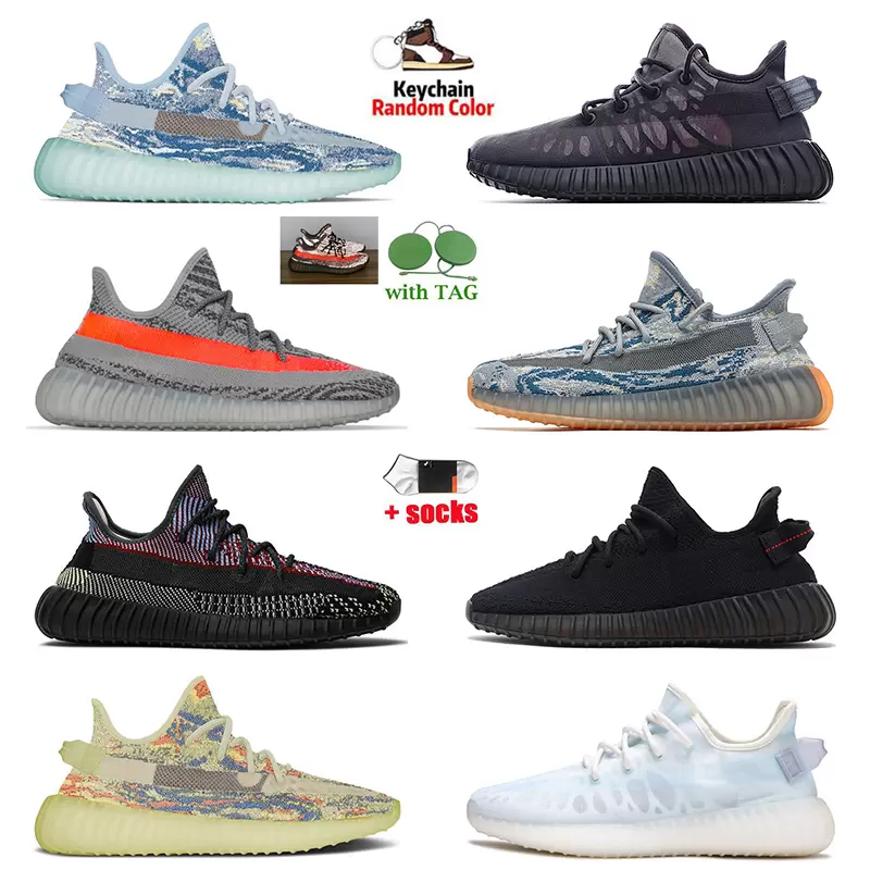 

V2 Mono MX Running Shoes Size US 13 Mens Runner Blue Oat Rock Beluga Reflective Black Clay Ice wKJ''Yeezies''350''Yezzies''Boost v2 Kanyes, # mx blue 36-48