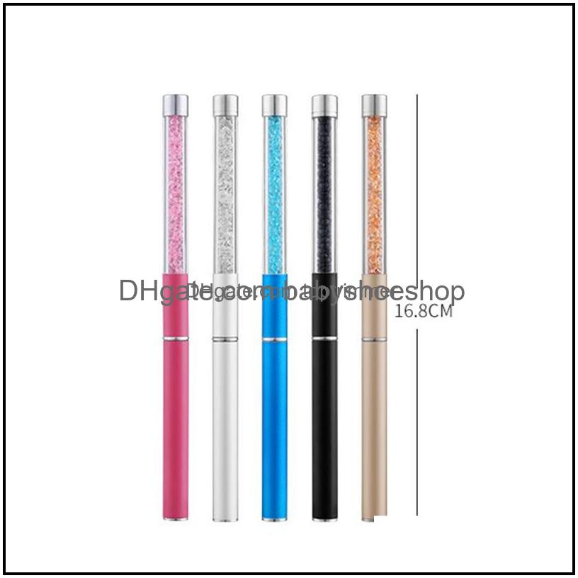 

Nail Art Brush Acrylic Rhinestone Handle Uv Gel Polish Brushes French Manicure Painting Dotting Tool Accessory Diy Nails Drop Delivery 2021