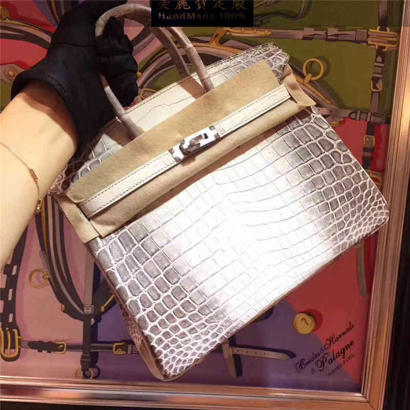 

Bags Handmade Real Himalayan Crocodile Leather 30 Female Portable Oem, Red