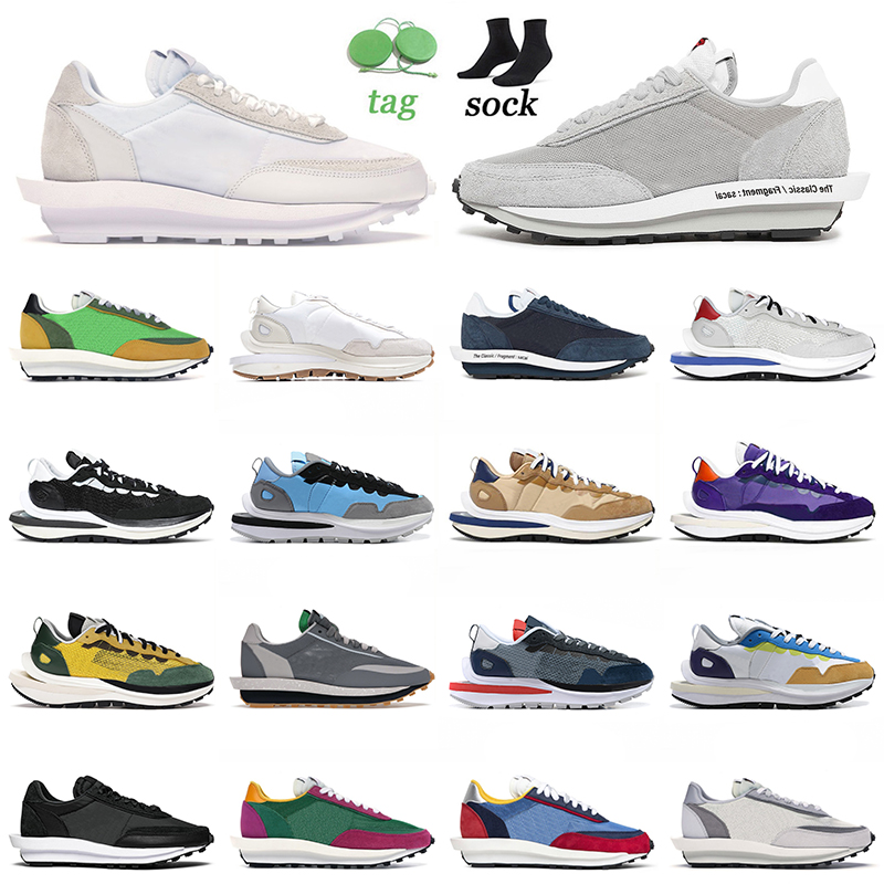 

2022 New LDV Waffle Running Shoes Mens Women White Nylon Fragment Grey Green Gusto Sail Fuchsia Game Royal Sesame Blue Void Vaporwaffle Pegasus Sneakers Jogging 36-45, Thanks