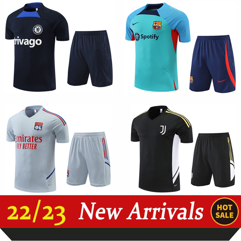 

22/23 mens tracksuit training shirt and pants Outdoor sports kits 2022